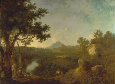 Blick in der Nähe von Wynnstay, dem Sitz von Sir Watkin Williams-Wynn, BT. von Richard Wilson